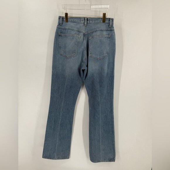 AGOLDE Vintage High Rise Flare in Clamour Light Wash Size 29 - Picture 6 of 11